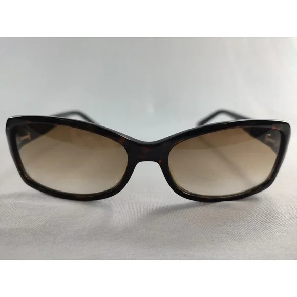 Coach Chelsea S426 Tortoise Brown Sunglasses Crystal Inset Temples Case Cloth - Picture 3 of 13